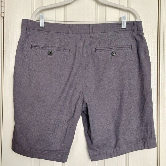 Ted baker men’s shorts size 38R - grey and white textured knit - Picture 9 of 10